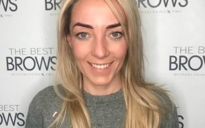 Brwi dla blondynki