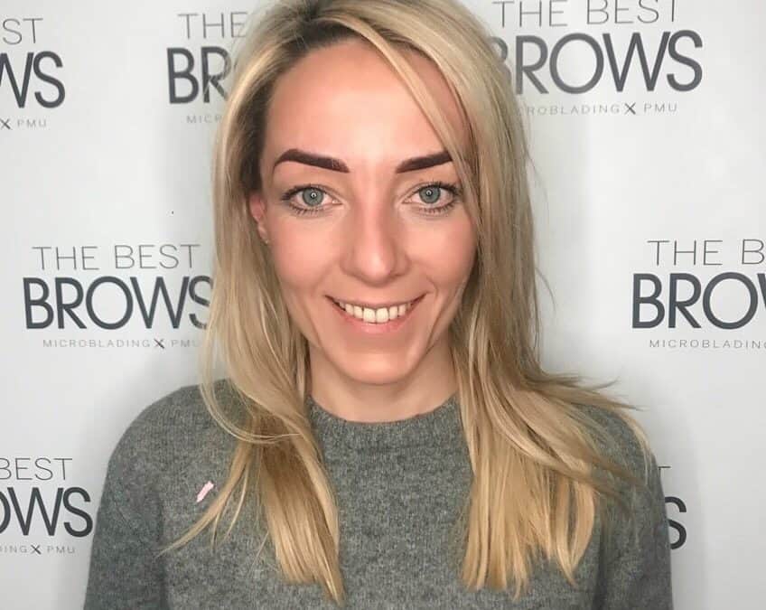 Brwi dla blondynki